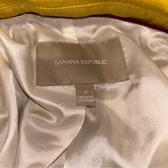 Banana Republic - Mustard Tipped Blazer - Picture 4 of 5